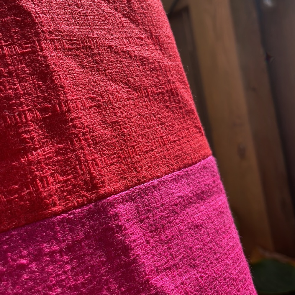 Talbots Textured Colorblock Sheath Dress - Picture 8 of 12